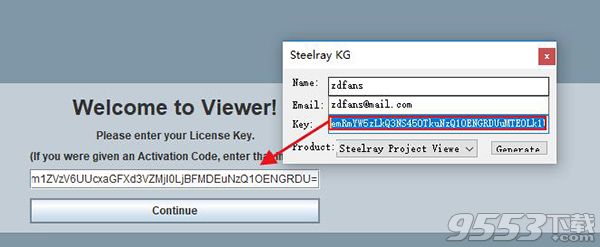 Steelray Project Viewer