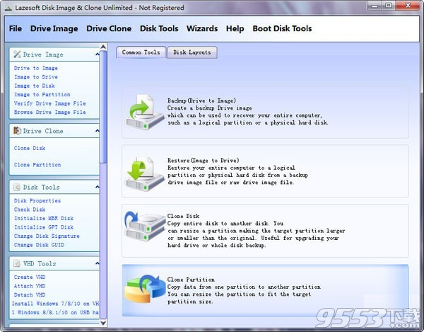 Lazesoft Disk Image&Clone(磁盘克隆工具) v4.3.1最新版