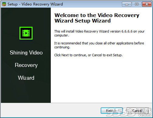 Shining Video Recovery Wizard破解版