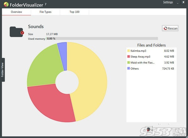 FolderVisualizer(硬盘空间分析工具) v7.2最新版