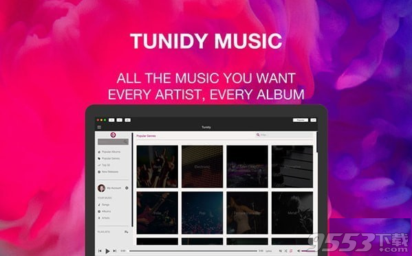 Tunidy Music Mac版