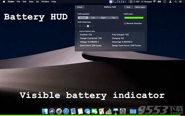 Battery HUD Mac版