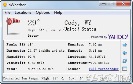 sWeather(天气预报软件) v1.7.8.1最新版