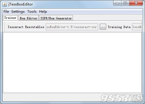 jTessBoxEditor(配套训练工具) v1.5最新版