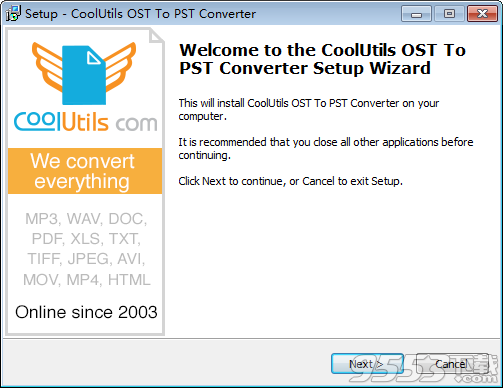 Coolutils OST to PST Converter中文破解版
