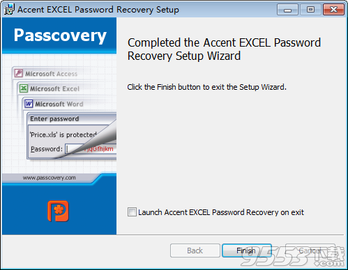 Accent Excel Password Recovery中文破解版