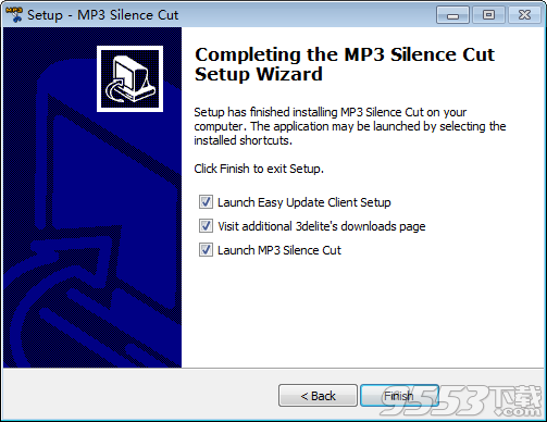 3delite MP3 Silence Cut中文汉化版