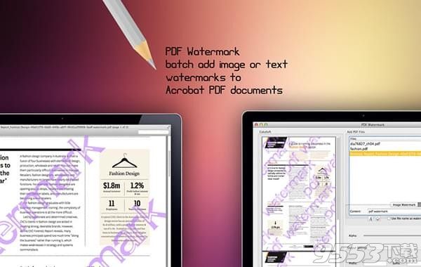 PDF水印工具 Mac版