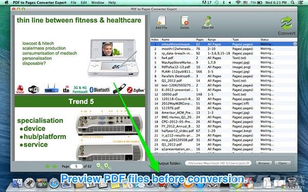 PDF to Pages Converter Expert Mac版