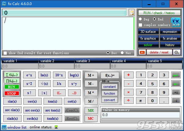 fx Calc(科学函数计算器) v4.6.0.0最新版