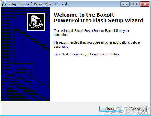 Boxoft PowerPoint to Flash(ppt转flash工具)