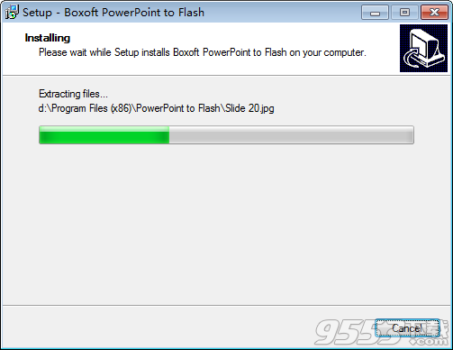 Boxoft PowerPoint to Flash(ppt转flash工具)