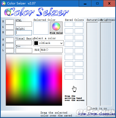 Color Seizer(颜色代码查询工具) v2.07免费版