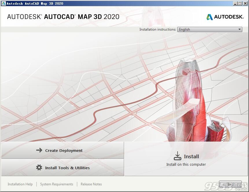 Autodesk AutoCAD Map 3D 2020破解版(附注册码)