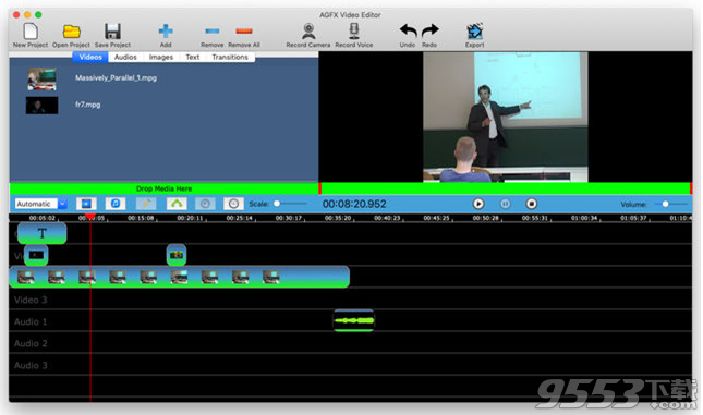 AGFX Video Editor Mac版