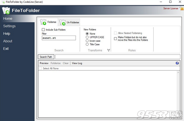 CodeLine FileToFolder Server中文汉化版