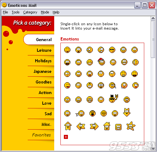 Emoticons Mail(邮件表情工具) v3.20最新版
