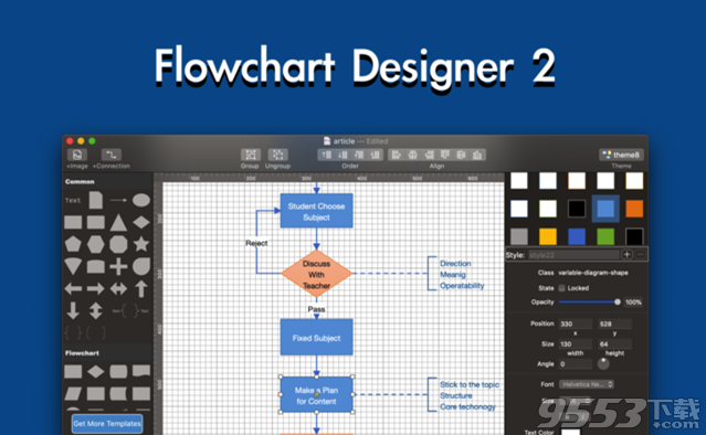 Flowchart Designer 2 Mac版