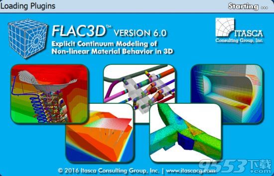 ITASCA Flac3D中文破解版