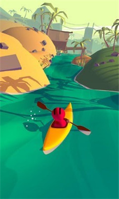 抖音小溪划船游戏下载-抖音小溪划船安卓版下载v1.0图1