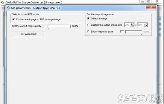 Okdo Pdf to Image Converter(PDF到图像转换软件)