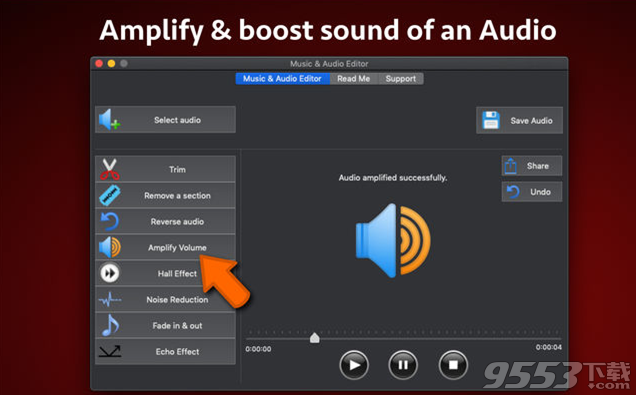 Music Audio Editor Mac版