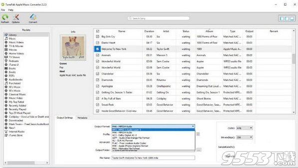 TuneFab Apple Music Converter(苹果音乐格式转换器) v6.3.5绿色免费版