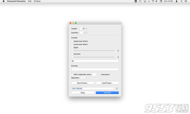 Random Password Generator Mac版