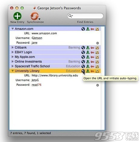 PasswordWallet Mac版