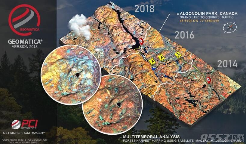 PCI Geomatica 2018 SP2破解版(附破解文件)