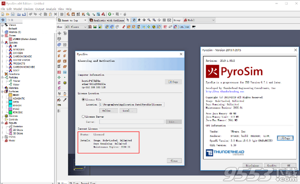 Thunderhead Engineering PyroSim 2019.1.0515破解版64位(附注册机)