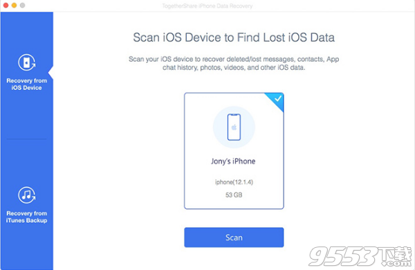 TogetherShare iPhone Data Recovery(苹果数据恢复软件) v5.7最新版