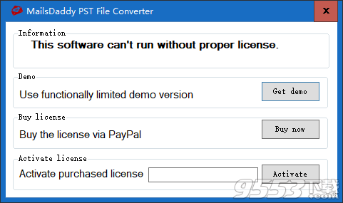 MailsDaddy PST File Converter(PST格式转换器) v1.0免费版