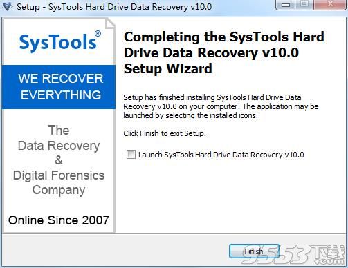 SysTools Hard Drive Data Recovery中文版