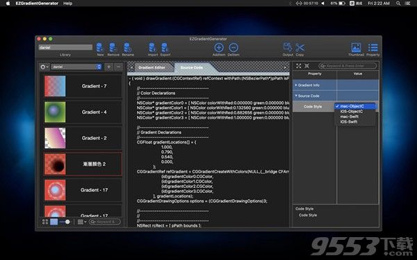EZGradientGenerator Mac版