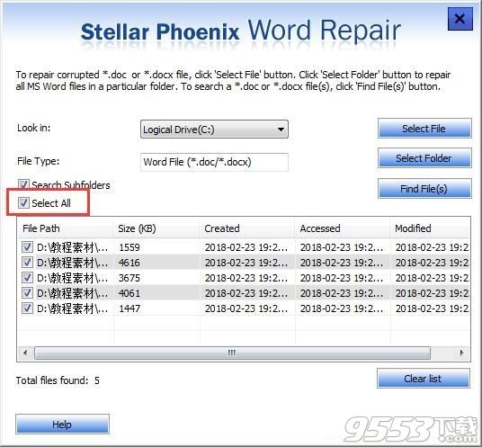 Stellar Phoenix Word Repair(Word修复软件)