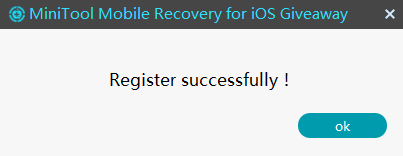 MiniTool Mobile Recovery for ios(苹果恢复软件)