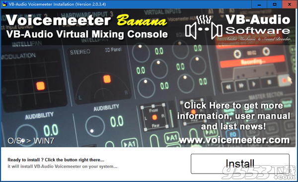 Voicemeeter Banana(虚拟音频调音台) v2.0.3.4免费版