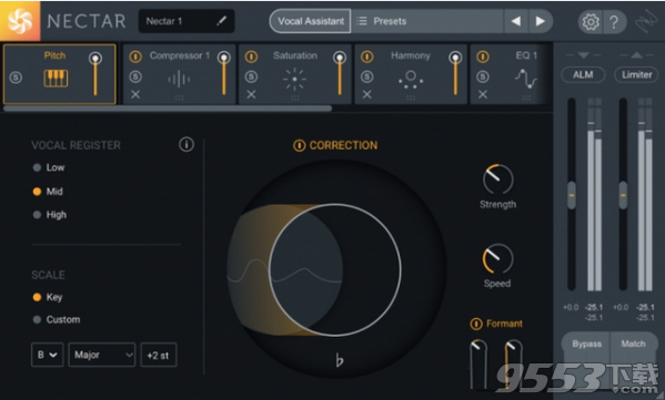 iZotope Nectar(人声处理软件) v3.1.0.630最新版