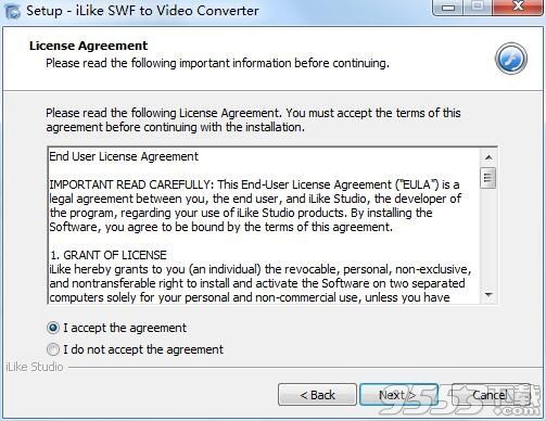 iLike SWF to Video Converter(视频格式转换器)