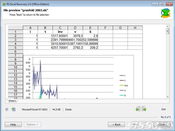 RS Excel Recovery(Excel恢复工具)