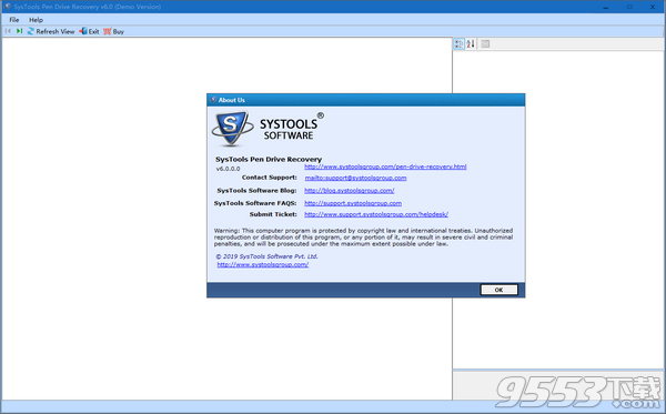 SysTools Pen Drive Recovery(usb数据恢复工具) v6.0.0.0最新版