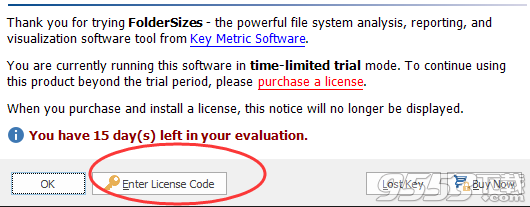 Key Metric Software FolderSizes(磁盘管理工具)
