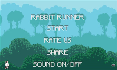 疯狂的兔子像素跳跃Rabbit Runner最新版截图1