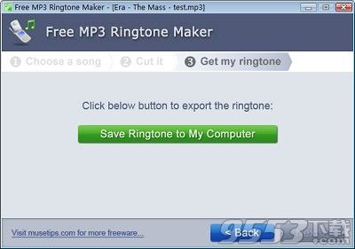 Free MP3 Ringtone Maker(铃声制作软件)