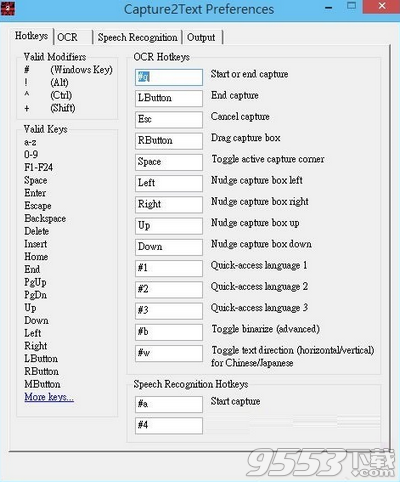 Capture2Text(图片文字识别工具)