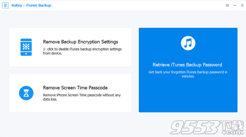 Tenorshare 4uKey iTunes Backup(iTunes备份密码)