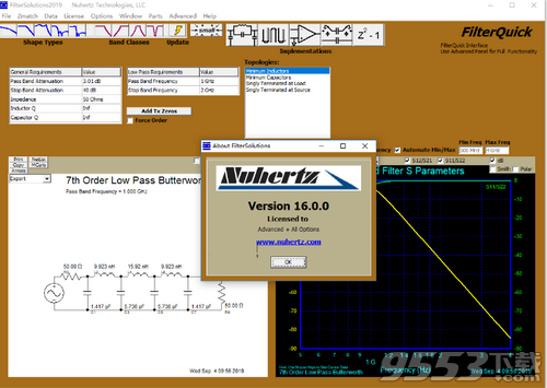 Nuhertz Filter Solutions 2019中文汉化版