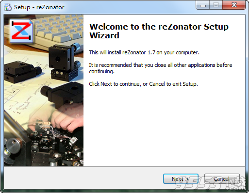 reZonator(模拟高斯光束传输软件)