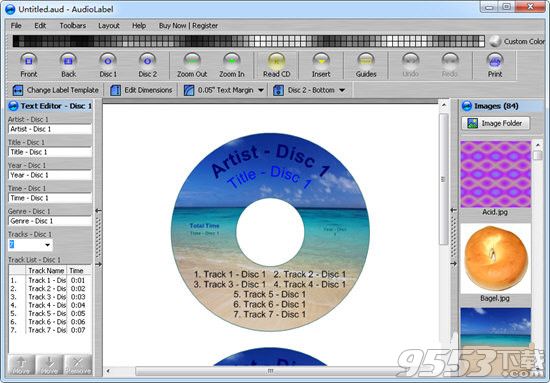 AudioLabel(DVD光盘封面制作工具)